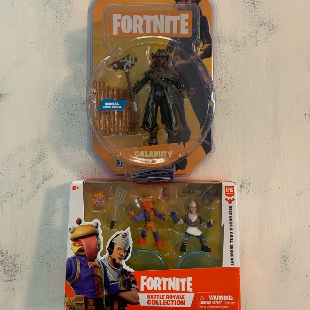 Fortnite collectibles: Beef Boss & Calamity